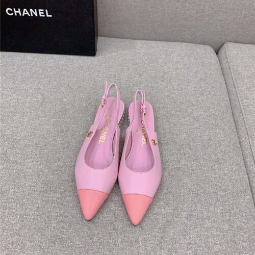 High Quality Luxury Chanel New Pointed Toe Flat Shoes product detail