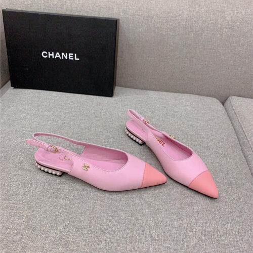 High Quality Luxury Chanel New Pointed Toe Flat Shoes product detail