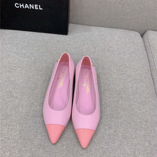 High Quality Luxury Chanel New Pointed Toe Flat Shoes product detail