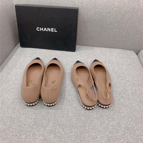 High Quality Luxury Chanel New Pointed Toe Flat Shoes – Style 87942 product detail