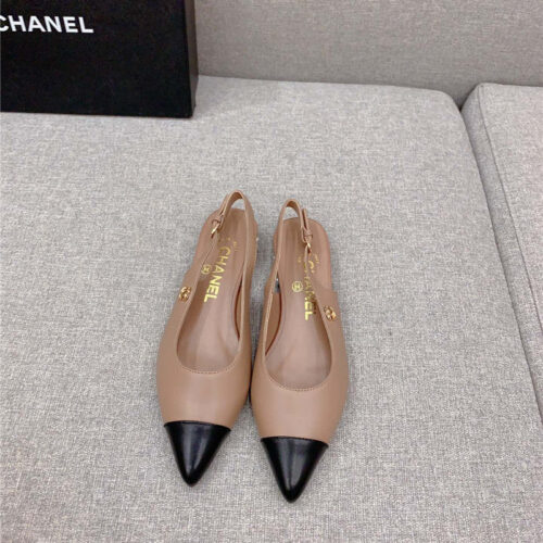 High Quality Luxury Chanel New Pointed Toe Flat Shoes – Style 87942 product detail