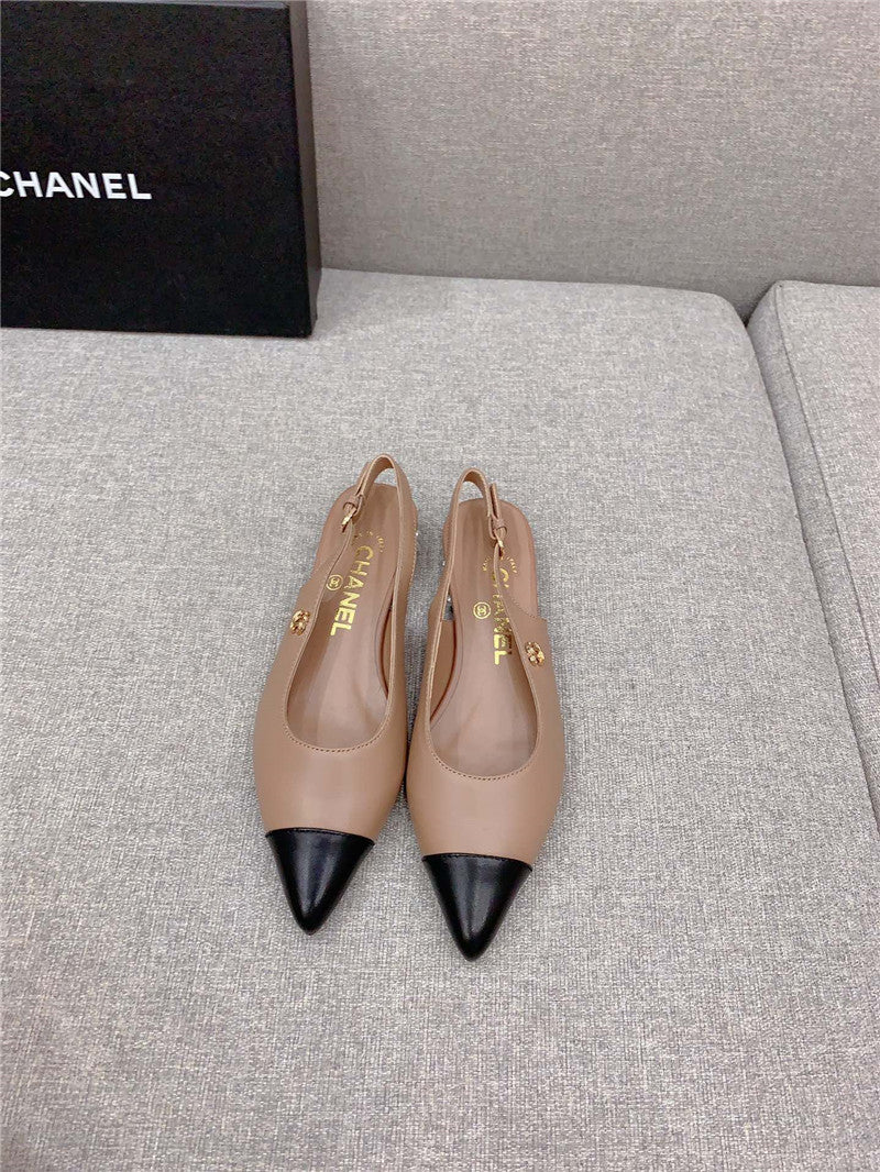 High Quality Luxury Chanel New Pointed Toe Flat Shoes – Style 87942 product detail