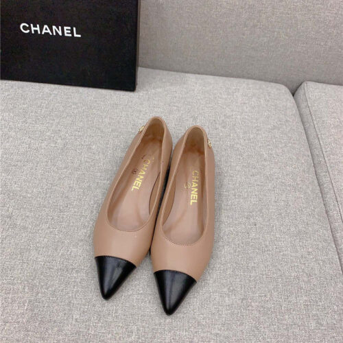 High Quality Luxury Chanel New Pointed Toe Flat Shoes – Style 87942 product detail