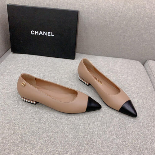 High Quality Luxury Chanel New Pointed Toe Flat Shoes – Style 87942