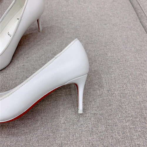 High Quality Luxury Christian Louboutin Heart Ruby Red High Heels – Style 66676 product detail