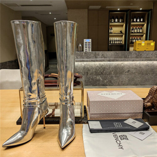 High Quality Luxury Givenchy Stiletto High Heel Sexy Pointed Toe Boots – Style 90691 alternate view