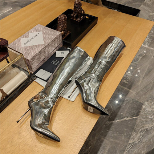High Quality Luxury Givenchy Stiletto High Heel Sexy Pointed Toe Boots – Style 90691 product detail