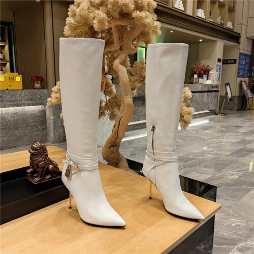 High Quality Luxury Givenchy Stiletto High Heel Sexy Pointed Toe Boots