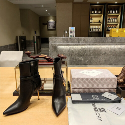 High Quality Luxury Givenchy Stiletto High Heel Sexy Pointed Toe Boots – Style 13283 alternate view
