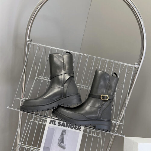 High Quality Luxury Dior Autumn And Winter Catwalk Style Mid-Calf Boots alternate view