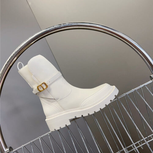 High Quality Luxury Dior Autumn And Winter Catwalk Style Mid-Calf Boots – Style 43814 product detail