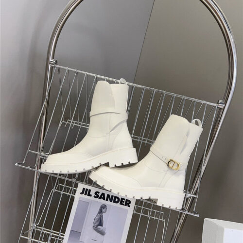 High Quality Luxury Dior Autumn And Winter Catwalk Style Mid-Calf Boots – Style 43814 alternate view