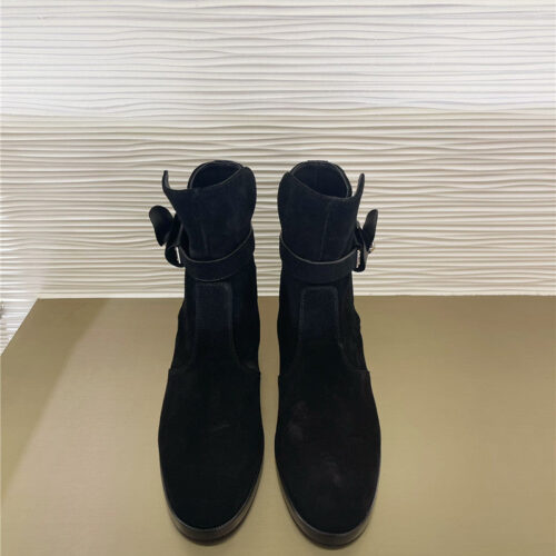 High Quality Luxury Hermes New Classic Kelly Buckle Short Boots – Style 90659 product detail