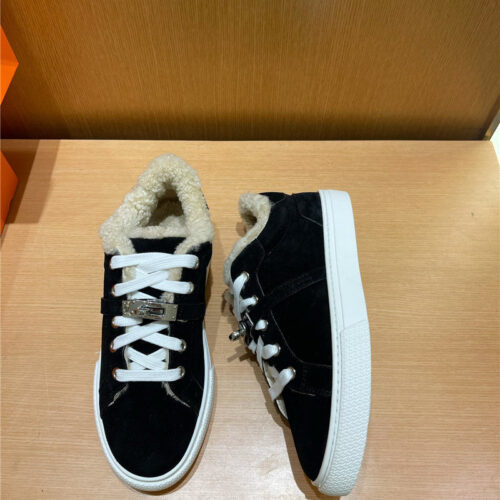 High Quality Luxury Hermes New Classic Kelly Buckle Casual Shoes – Style 66371 product detail