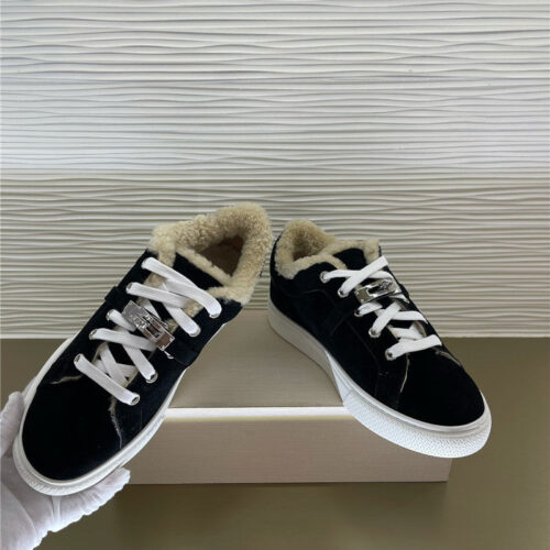 High Quality Luxury Hermes New Classic Kelly Buckle Casual Shoes – Style 66371 alternate view
