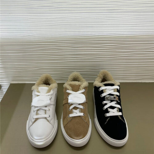 High Quality Luxury Hermes New Classic Kelly Buckle Casual Shoes – Style 66371 product detail