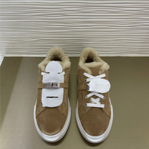 High Quality Luxury Hermes New Classic Kelly Buckle Casual Shoes – Style 97443 product detail