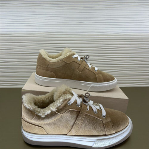 High Quality Luxury Hermes New Classic Kelly Buckle Casual Shoes – Style 97443 product detail