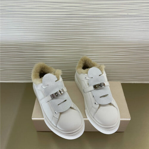 High Quality Luxury Hermes New Classic Kelly Buckle Casual Shoes – Style 62979