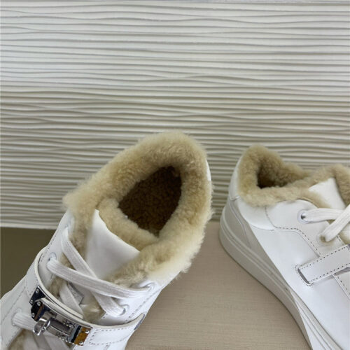 High Quality Luxury Hermes New Classic Kelly Buckle Casual Shoes – Style 62979 product detail