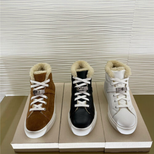 High Quality Luxury Hermes New Classic Kelly Buckle Casual Shoes product detail