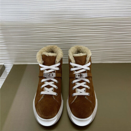 High Quality Luxury Hermes New Classic Kelly Buckle Casual Shoes – Style 59587 product detail