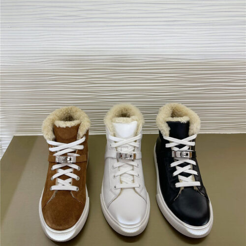 High Quality Luxury Hermes New Classic Kelly Buckle Casual Shoes – Style 59587 product detail