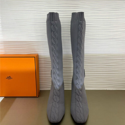 High Quality Luxury Hermes Autumn And Winter Sock Boots – Style 03939 product detail
