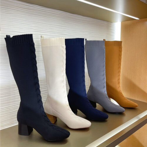High Quality Luxury Hermes Autumn And Winter Sock Boots – Style 03939 product detail