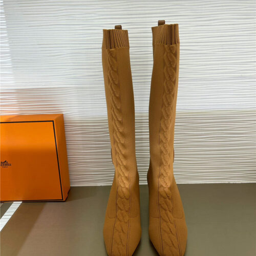 High Quality Luxury Hermes Autumn And Winter Sock Boots – Style 36707 product detail