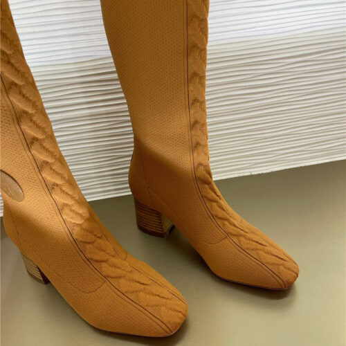 High Quality Luxury Hermes Autumn And Winter Sock Boots – Style 36707 product detail