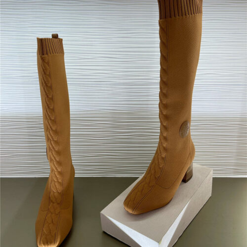 High Quality Luxury Hermes Autumn And Winter Sock Boots – Style 36707 alternate view