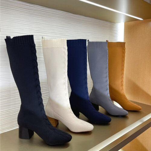 High Quality Luxury Hermes Autumn And Winter Sock Boots product detail