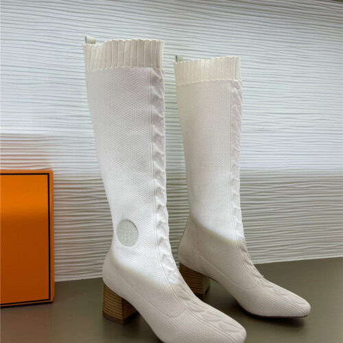 High Quality Luxury Hermes Autumn And Winter Sock Boots – Style 67779