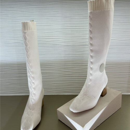 High Quality Luxury Hermes Autumn And Winter Sock Boots – Style 67779 alternate view
