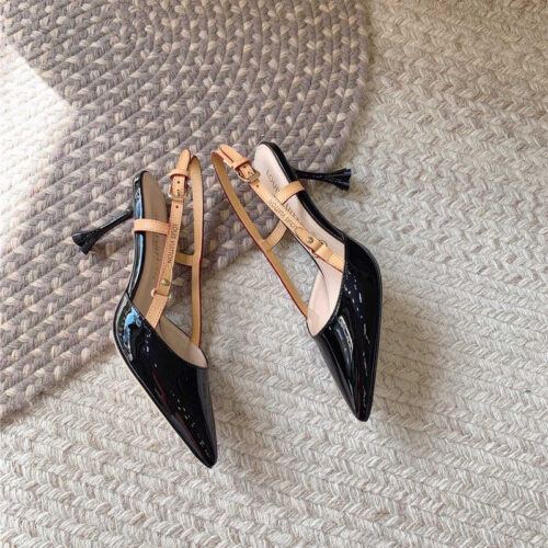 High Quality Luxury Louis Vuitton New Blossom Slingback High Heels – Style 54467 product detail