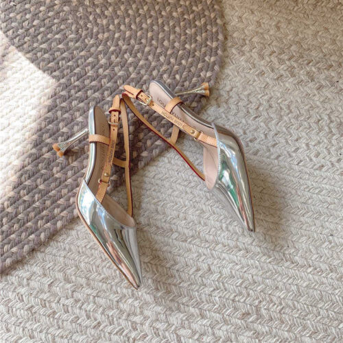 High Quality Luxury Louis Vuitton New Blossom Slingback High Heels – Style 20003 product detail