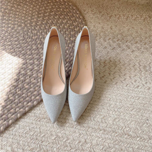 High Quality Luxury Louis Vuitton New Blossom High Heels – Style 57859 alternate view