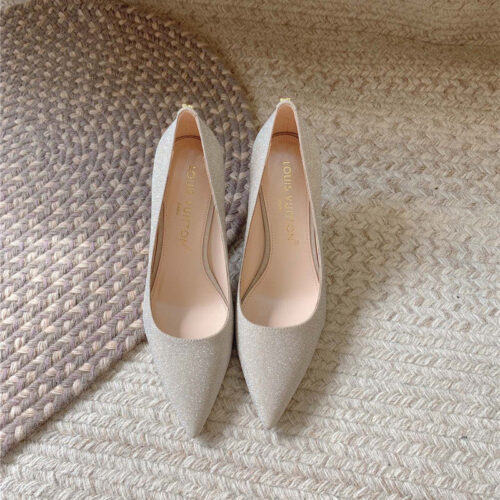 High Quality Luxury Louis Vuitton New Blossom High Heels – Style 56163 alternate view