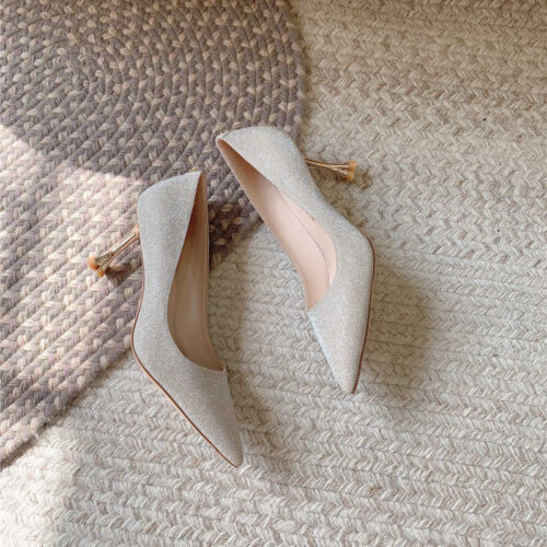High Quality Luxury Louis Vuitton New Blossom High Heels – Style 56163 product detail