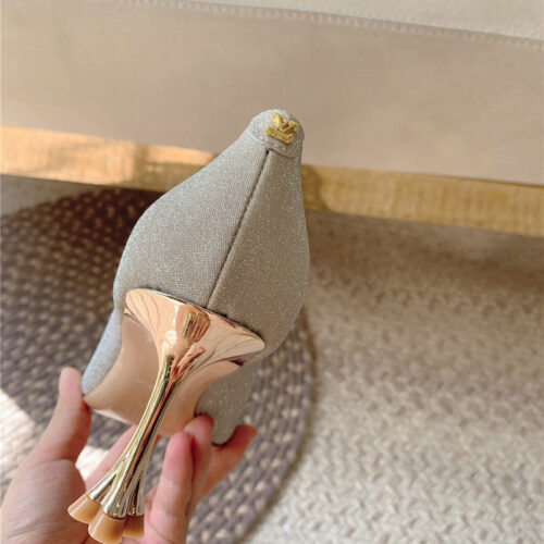 High Quality Luxury Louis Vuitton New Blossom High Heels – Style 56163 product detail