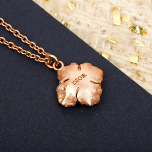 High Quality Luxury Dior Cornflower Sunflower Peony Bracelet Necklace product detail