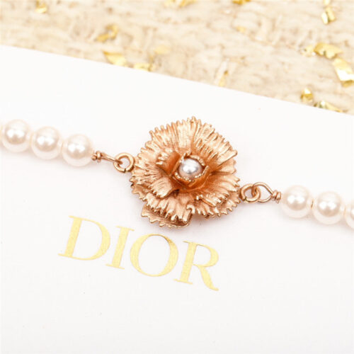 High Quality Luxury Chanel Cornflower Pearl Bracelet alternate view