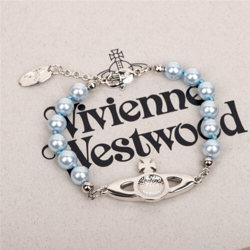 High Quality Luxury Vivienne Westwood Saturn Pearl Bracelet – Style 51664 product detail