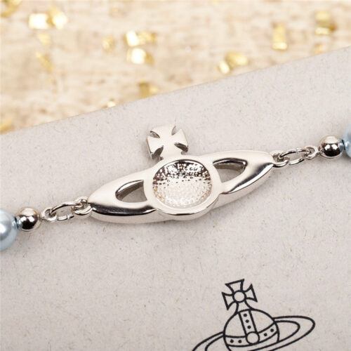 High Quality Luxury Vivienne Westwood Saturn Pearl Bracelet – Style 51664 product detail