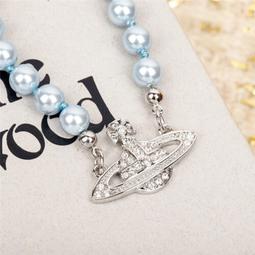 High Quality Luxury Vivienne Westwood Saturn Pearl Bracelet product detail