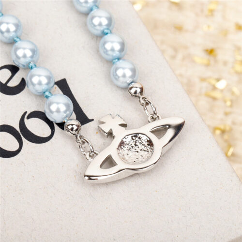 High Quality Luxury Vivienne Westwood Saturn Pearl Bracelet product detail