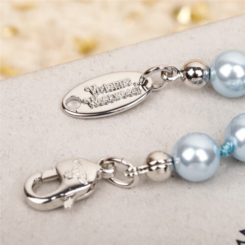 High Quality Luxury Vivienne Westwood Saturn Pearl Bracelet product detail