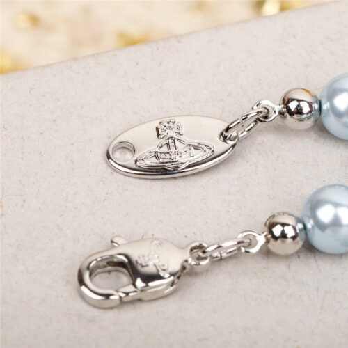 High Quality Luxury Vivienne Westwood Saturn Pearl Bracelet product detail