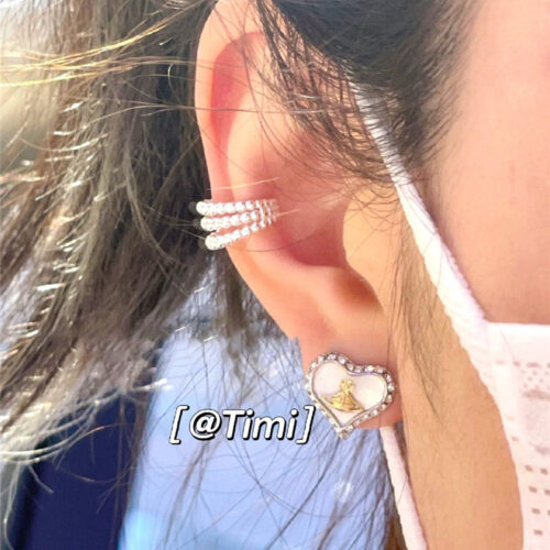 High Quality Luxury Vivienne Westwood Saturn Love Stud Earrings – Style 51660 product detail